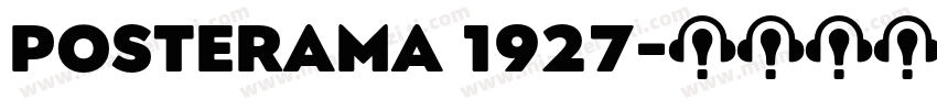 Posterama 1927字体转换